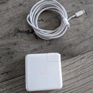 Apple 61W USB-C Power Adapter and USB-C Charge Cable